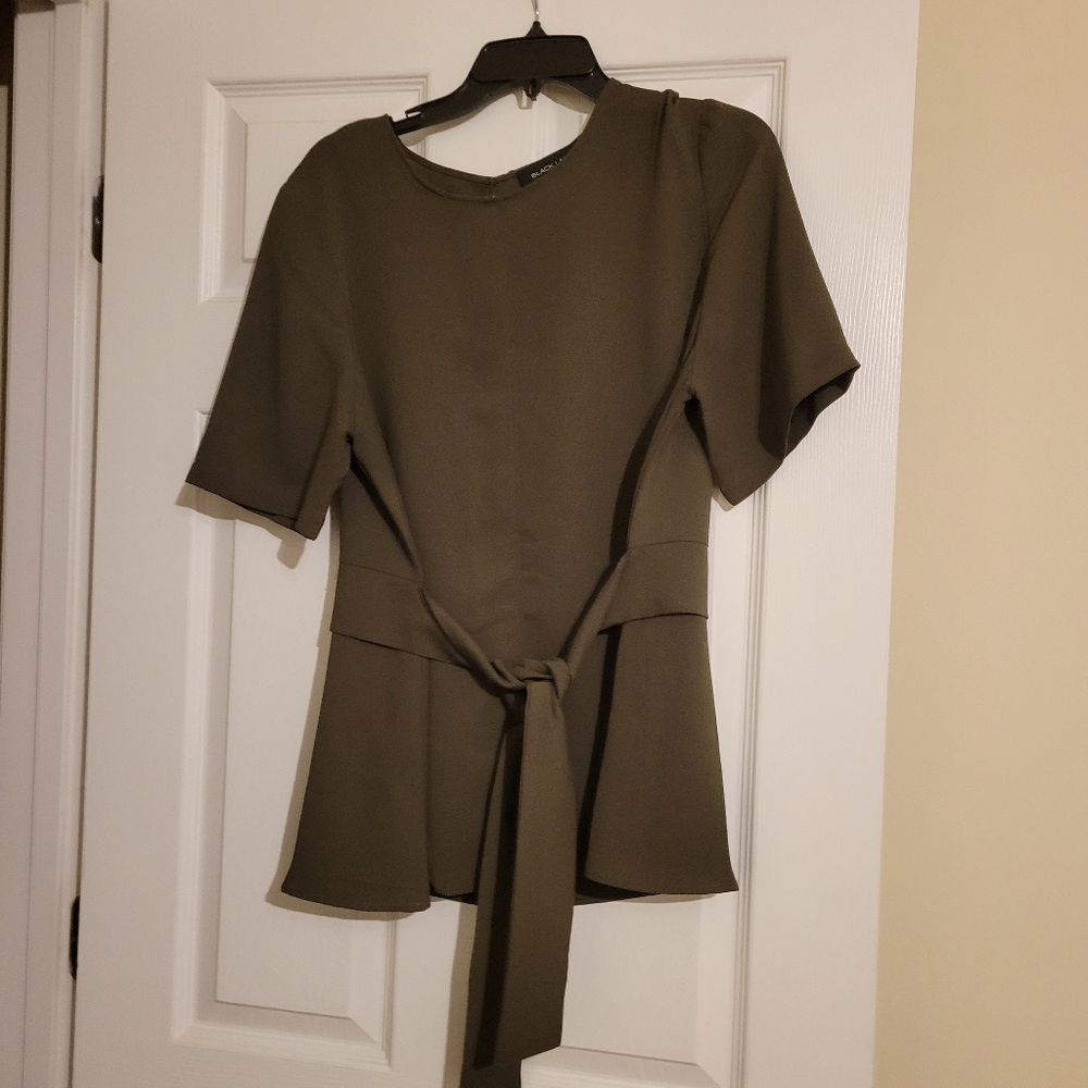 Black Label by Evan-Picone XL green top